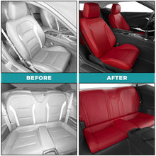 Load image into Gallery viewer, Custom Fit Seat Covers for Chevy Camaro Coupe (LT/LS/RS/SS)(2016-2025) – Full Set, Waterproof Faux Leather