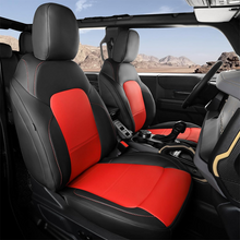 Load image into Gallery viewer, AmanCarport Custom Car Seat Covers Full Set for Ford Bronco 4 Door (2021-2026)