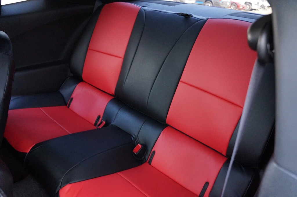 Chevy Camaro Coupe Seat Covers (2010–2015, LT/LS/RS/SS) – Custom Fit Full Set, Waterproof Faux Leather