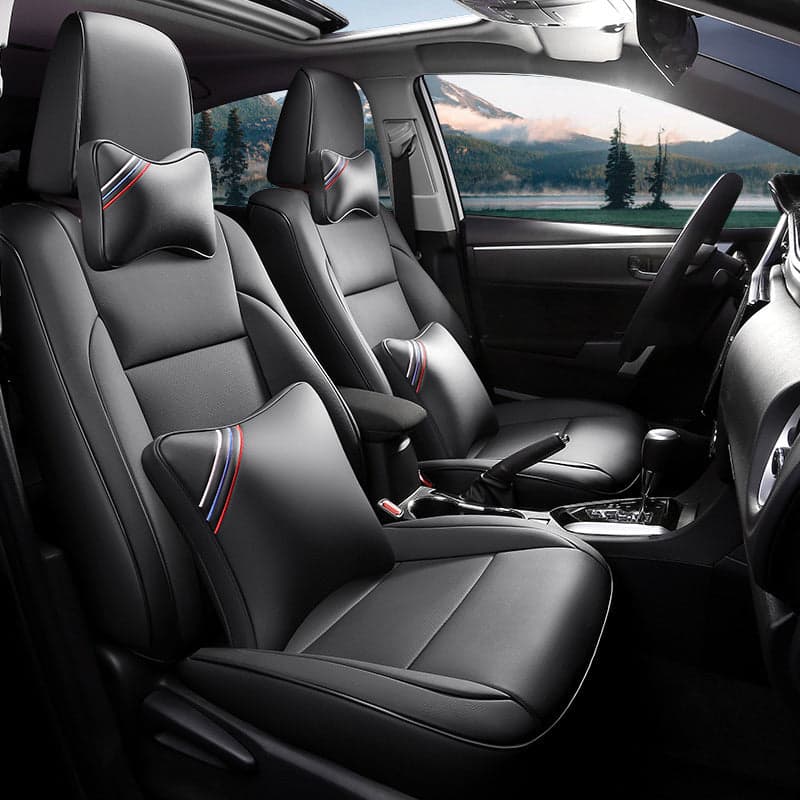 Custom for Toyota Corolla(2014-2026) Leather Car Seat Cover Full Set