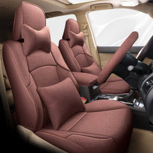 Load image into Gallery viewer, Amancarport Special Linen, Leather Car Seat Covers Full Set for Toyota 4Runner(2011-2024)