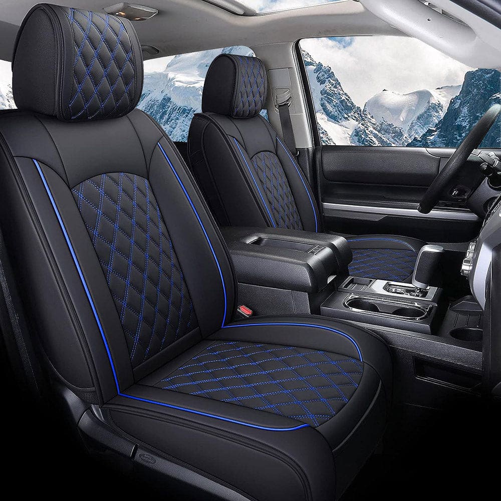 Custom For Toyota Tundra (2014-2025) Leather Car Seat Covers Full Set