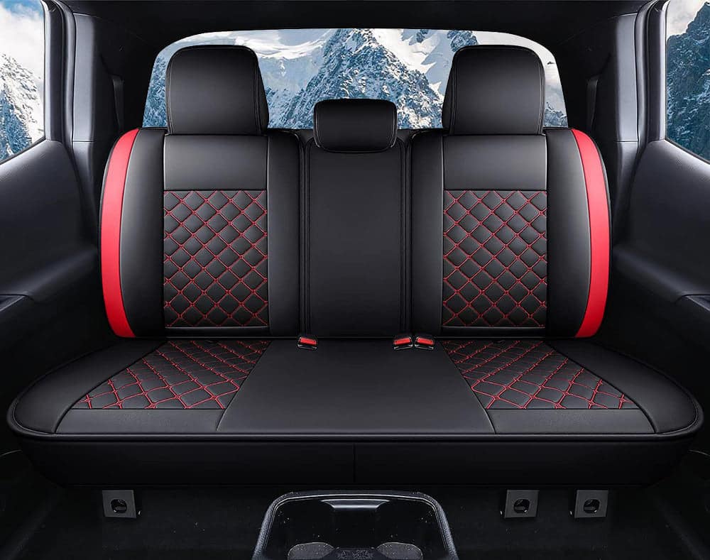 Custom For Chevrolet Colorado & GMC Canyon (2015-2025) Leather Seat Covers Full Set