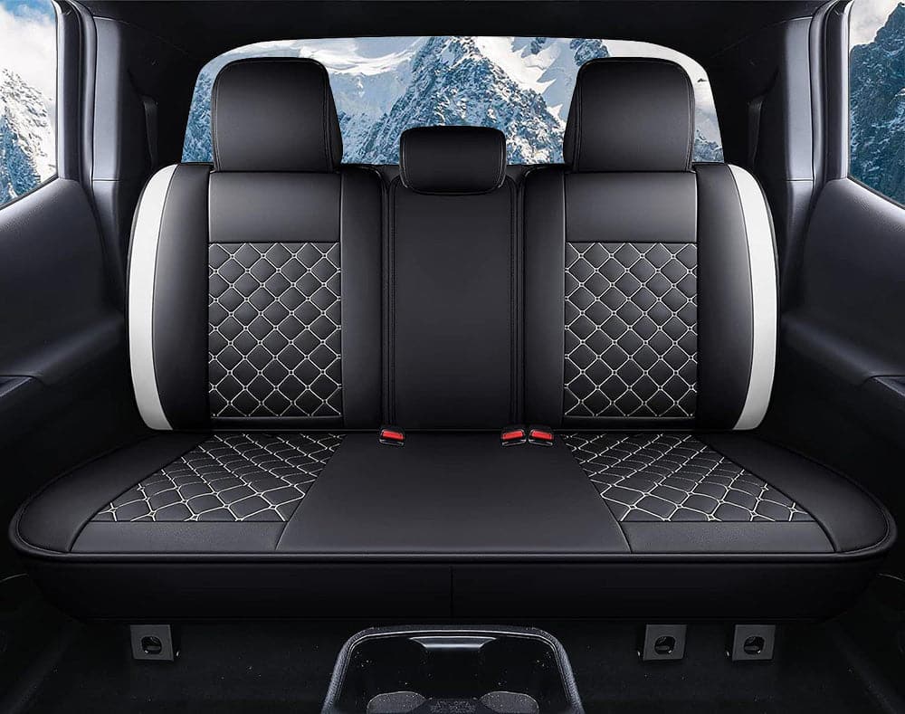 Custom For Chevrolet Colorado & GMC Canyon (2015-2025) Leather Seat Covers Full Set