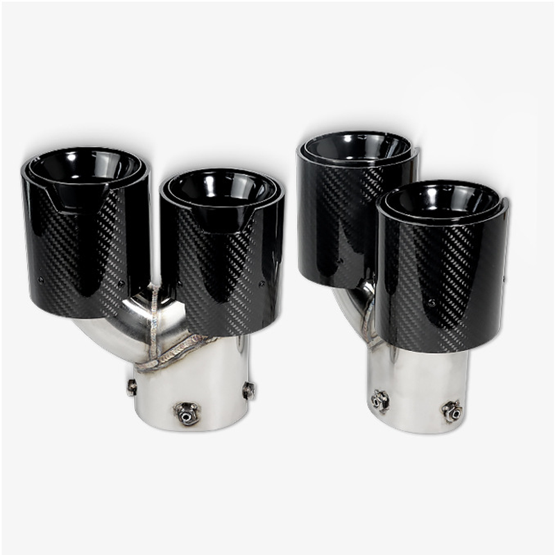 Carbon Fiber Dual Exhaust Tips for BMW M2/M3/M4 3 Series G20/G21/G23/G42 (2019+)