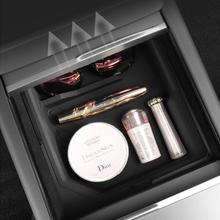 Load image into Gallery viewer, Tesla Model 3/Y Custom Storage Organizer 10-Piece Set - Highland/Juniper Floor Mats+Trunk Bucket+Phone Holder