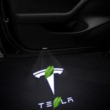 Load image into Gallery viewer, Car Door Lights for Tesla Model 3/Y/X/S Logo Projector,LED Welcome Lights