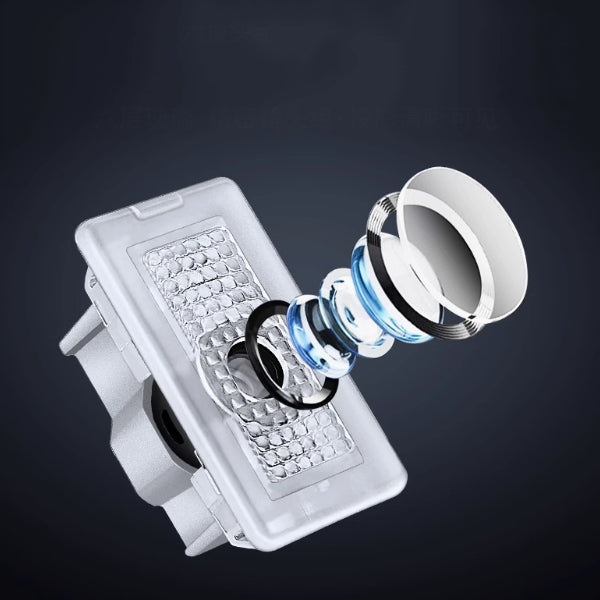 Car Door Lights for Tesla Model 3/Y/X/S Logo Projector,LED Welcome Lights