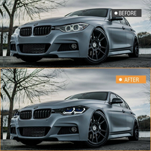 Load image into Gallery viewer, BMW 3 Series F30 LED Headlights (2013–2018) – Full Headlight Assembly with Amber DRL