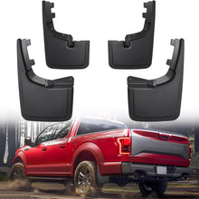 Load image into Gallery viewer, Amancarport® No-Drill Mud Flaps for Ford F-150 2021–2025 Custom Fit All-Weather Front &amp; Rear Splash Guards (4PCS)