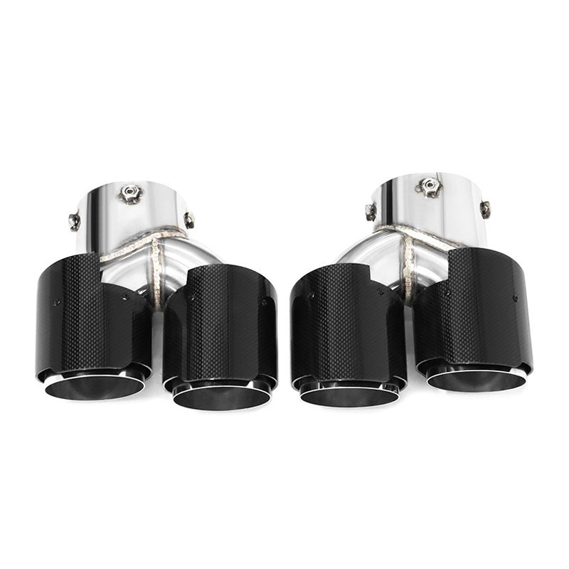 Carbon Fiber Dual Exhaust Tips for BMW M2/M3/M4 3 Series G20/G21/G23/G42 (2019+)