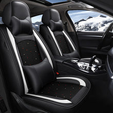 Load image into Gallery viewer, Amancarport Universal Leather Car Seat Covers – 5-Seat Full Set, Waterproof &amp; Luxurious Fit for Most Vehicles