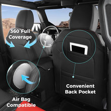 Load image into Gallery viewer, AmanCarport Custom Car Seat Covers Full Set for Ford Bronco 4 Door (2021-2026)