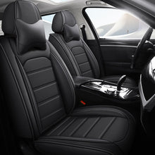 Load image into Gallery viewer, Universal Waterproof Leather Car Seat Covers Full Set, Front and Rear Seat Protection, Car Accessories.