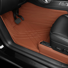 Load image into Gallery viewer, Amancarport for Tesla Model X 2016-2021(5-7 Seats) Luxury Leather All-Weather Floor Mats