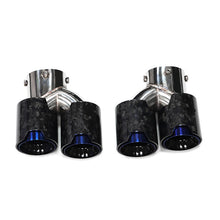 Load image into Gallery viewer, Carbon Fiber Dual Exhaust Tips for BMW M2/M3/M4 3 Series G20/G21/G23/G42 (2019+)