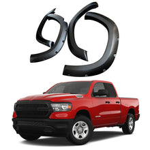 Load image into Gallery viewer, Fender Flares for 2002–2024 Dodge Ram 1500 – Matte Black, 4-Piece Wheel Arch Protector