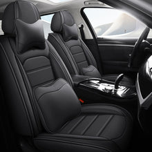 Load image into Gallery viewer, Universal Waterproof Leather Car Seat Covers Full Set, Front and Rear Seat Protection, Car Accessories.