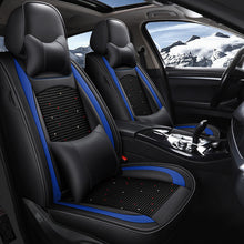Load image into Gallery viewer, Amancarport Universal Leather Car Seat Covers – 5-Seat Full Set, Waterproof &amp; Luxurious Fit for Most Vehicles