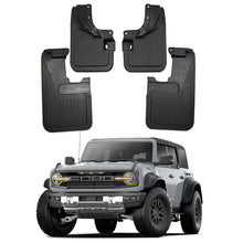 Load image into Gallery viewer, Amancarport® No-Drill Mud Flaps for Ford Bronco/Bronco Sport 2021-2025 Custom Fit All-Weather Splash Guards