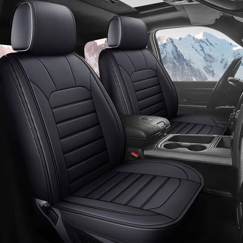 Custom For Dodge Ram Car Seat Covers Full Set Compatible with Ram 1500(2009-2025), Ram 2500(2010-2025), Ram 3500(2010-2025)