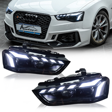 Load image into Gallery viewer, LED Matrix Headlights for Audi A4 2013-2019 – DRL, Projector Lens, Full Upgrade Kit