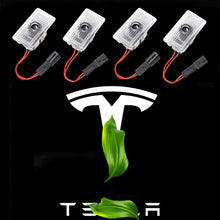 Load image into Gallery viewer, Car Door Lights for Tesla Model 3/Y/X/S Logo Projector,LED Welcome Lights