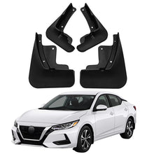 Load image into Gallery viewer, Mud Flaps for Nissan Sentra 2020–2025 No-Drill Custom Fit Front &amp; Rear Splash Guards (Excludes SR Models, 4PCS)