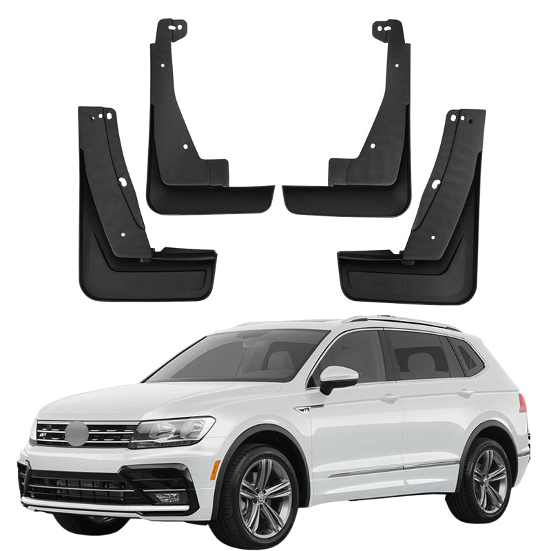 Mud Flaps for VW Tiguan L R-Line 2019–2024 No-Drill Custom Fit Splash Guards (4PCS)