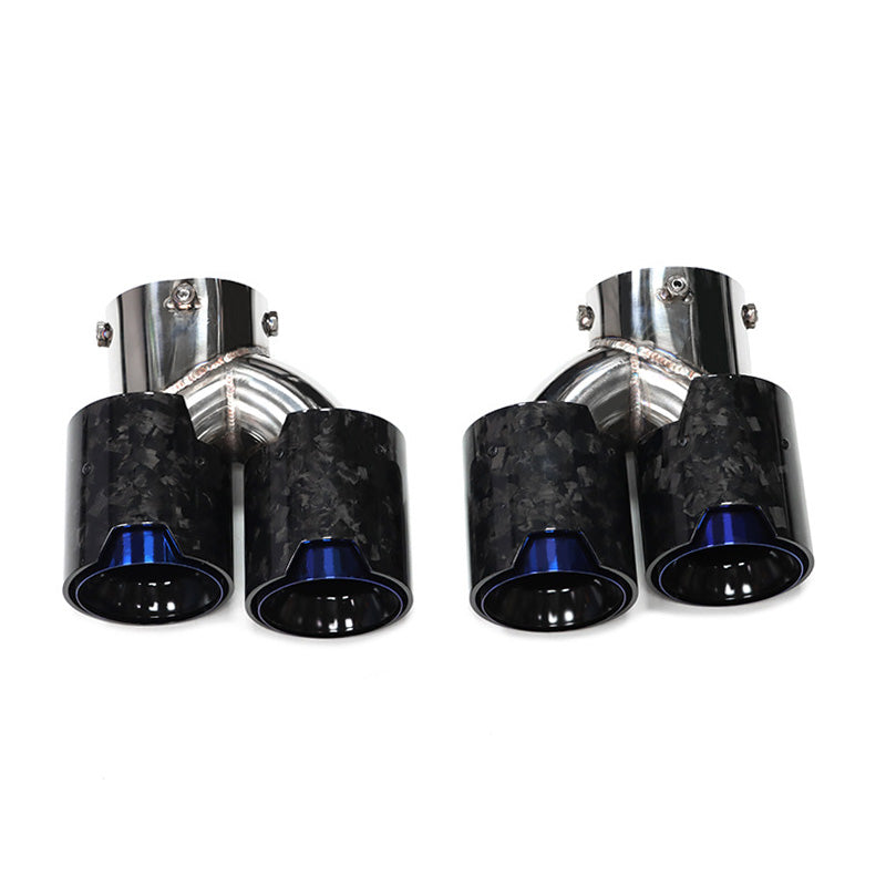 Carbon Fiber Dual Exhaust Tips for BMW M2/M3/M4 3 Series G20/G21/G23/G42 (2019+)