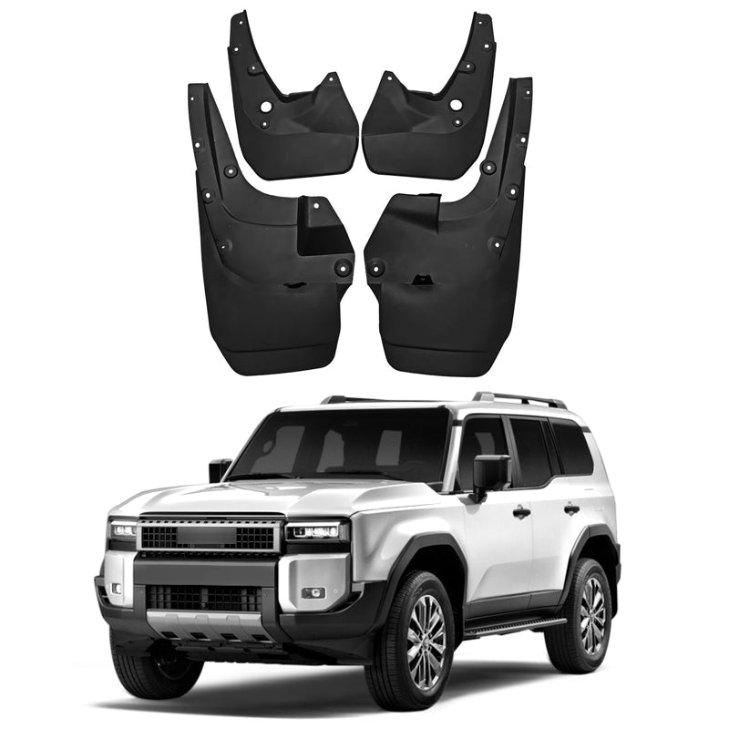 Mud Flaps for Toyota 4Runner 2012–2024 All-Weather Custom Fit Splash Guards