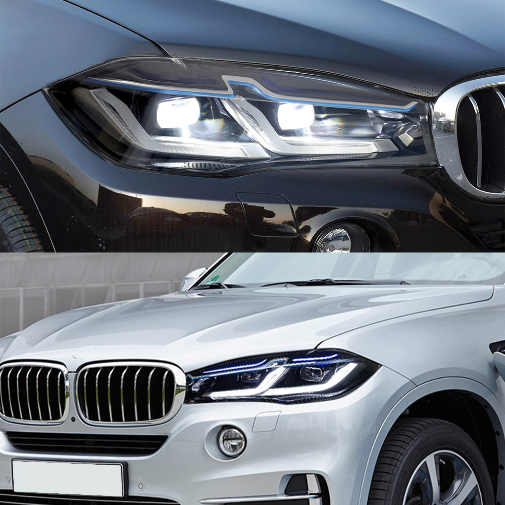 For BMW X5 F15 2014–2018 LED ThunderEye Headlights Assembly