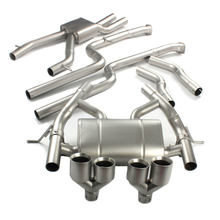 Load image into Gallery viewer, For BMW F8x M3/M4 (2014–2020) Full Exhaust System with Valves – Front + Mid-Rear Section, Titanium or Stainless Steel