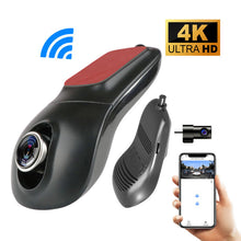 Load image into Gallery viewer, Dash Camera Kit 4K Resolution with Front, Rear Cameras, GPS