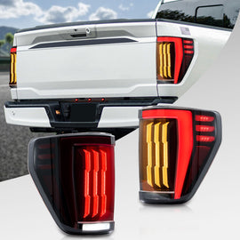 LED Tail Lights for 2021–2024 Ford F-150 – Sequential Turn Signals, Plug & Play Pair