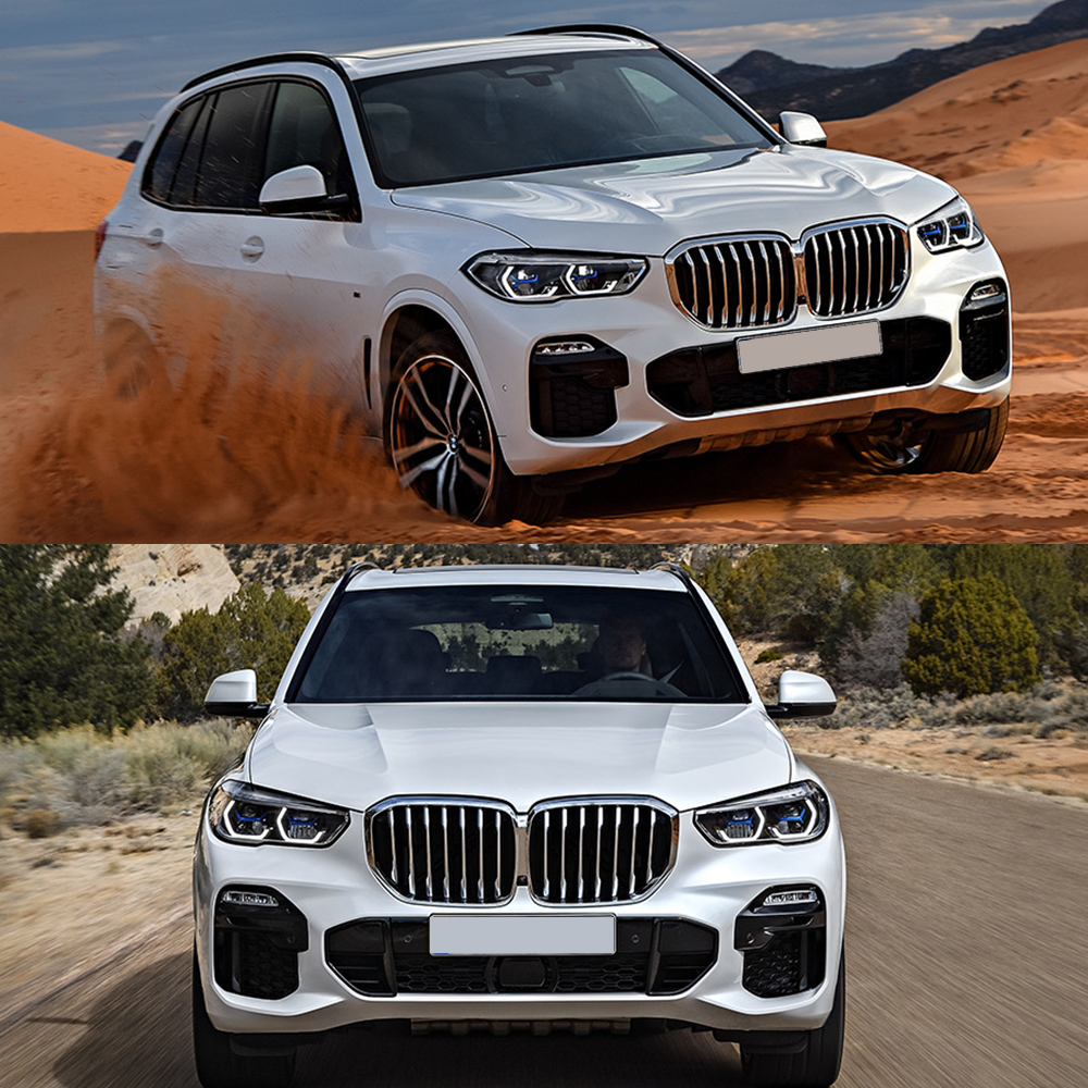 BMW X5 G05 (2019–2022) LED Laser Headlights Assembly Upgrade with AFS