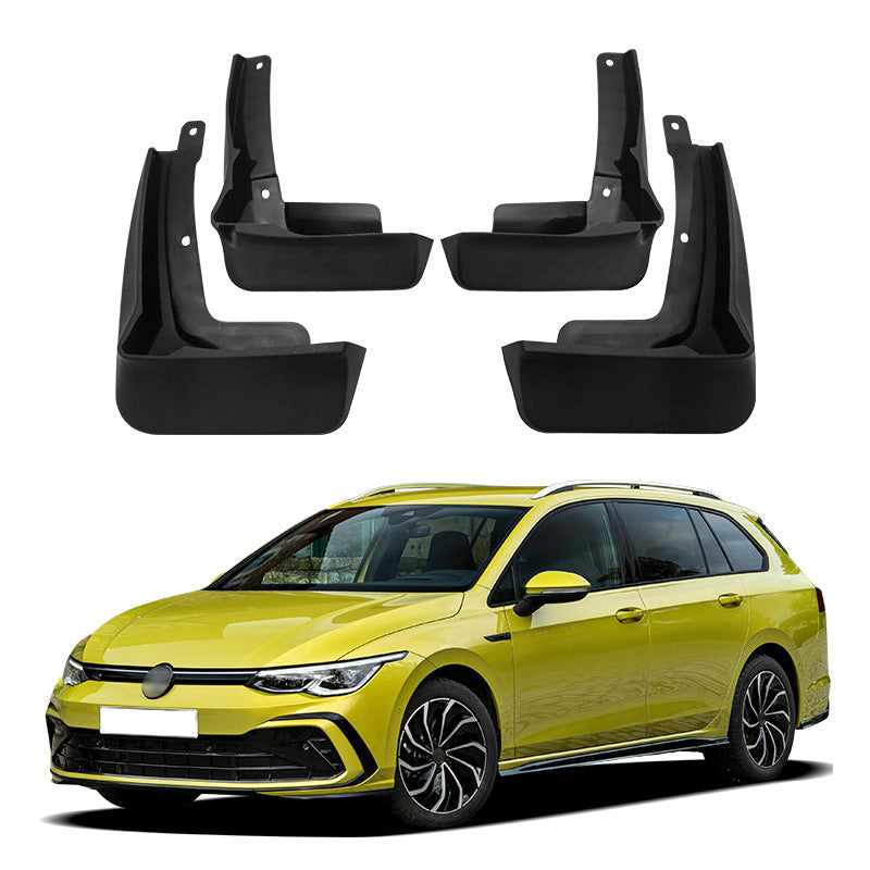 Mud Flaps for VW Golf 2014–2024 No-Drill Custom Fit Front & Rear Splash Guards (4PCS)