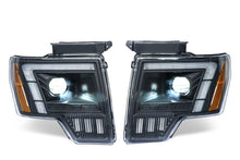 Load image into Gallery viewer, For Ford Raptor F-150 LED Projector Headlights 2009–2014 Sequential Turn Signal Plug and Play Front Lamp Assembly