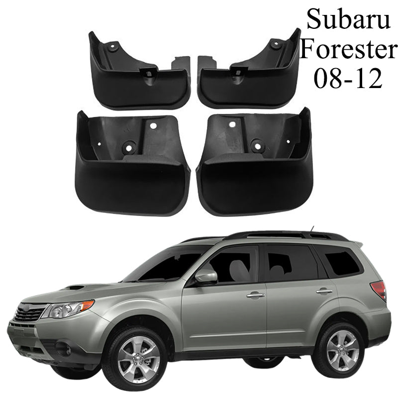 Mud Flaps for Subaru Forester 2008–2024 No-Drill Custom Fit Front & Rear Splash Guards (4PCS)