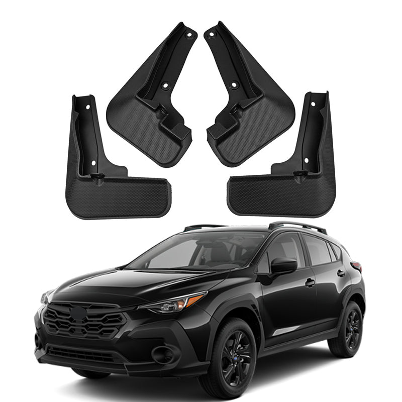 Mud Flaps for Subaru Crosstrek 2024-2025 No-Drill Custom Fit Front & Rear Splash Guards (4PCS)
