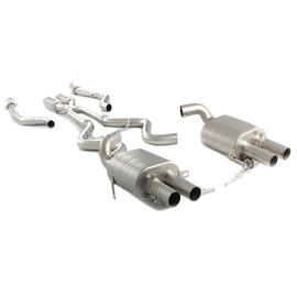 For BMW M3 E90/E92/E93 (2009–2013) Titanium Exhaust System with Valves – Full Midpipe & Front Section Upgrade