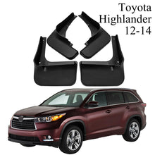Load image into Gallery viewer, Mud Flaps for Toyota Highlander 2001–2026 No-Drill Front &amp; Rear Custom Fit All-Weather Splash Guards