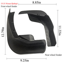 Load image into Gallery viewer, Mud Flaps for Nissan Qashqai 2007–2025 No-Drill Custom Fit Front &amp; Rear Splash Guards (4PCS)