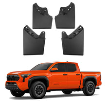 Load image into Gallery viewer, Amancarport® Custom Fit Mud Flaps for Toyota Tacoma 2005–2025 No-Drill Heavy-Duty Splash Guards (4-PC Set)