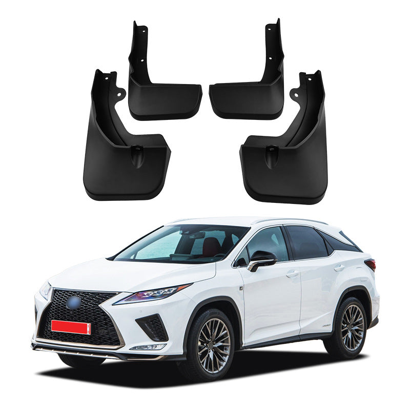 Mud Flaps for Lexus RX 350 / 350h / 500h 2016–2025 No-Drill Custom Fit All-Weather Front & Rear Splash Guards (4PCS)