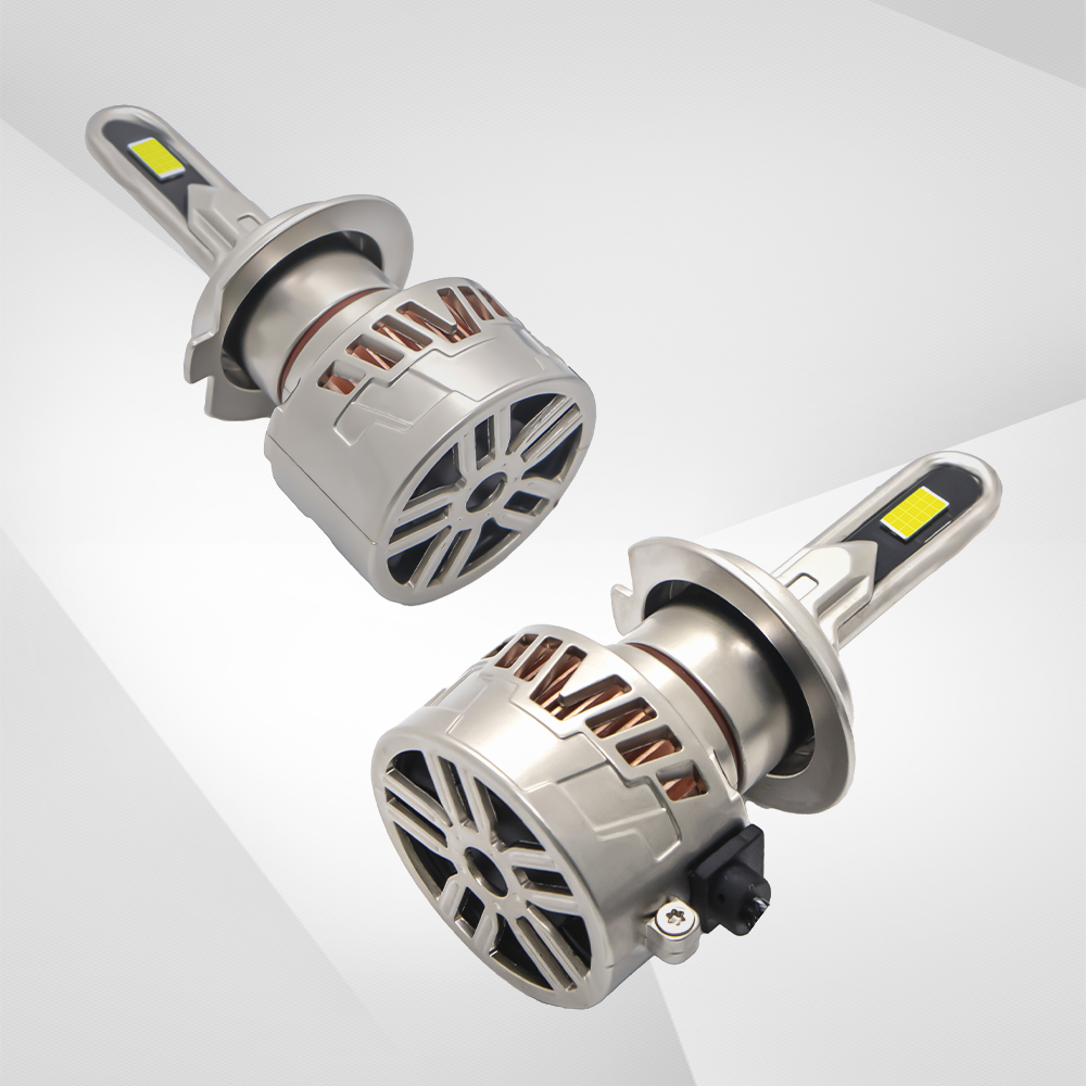 Silver Warrior LED Headlight Bulbs, H11/H4/9005 (HB3)/9006 (HB4) Compatible, 140W 55000 LM 6000K (2-Pack)