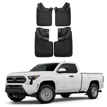 Load image into Gallery viewer, Amancarport® No-Drill Mud Flaps for Toyota Tacoma 2005–2025 Heavy-Duty All-Weather Custom Fit (4PCS)