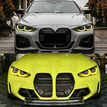 Load image into Gallery viewer, Laser Style Headlights for BMW 4 Series G22 G23 G26 G8x M3 M4 (2021 - Present) Assembly Upgrade, Amber DRL