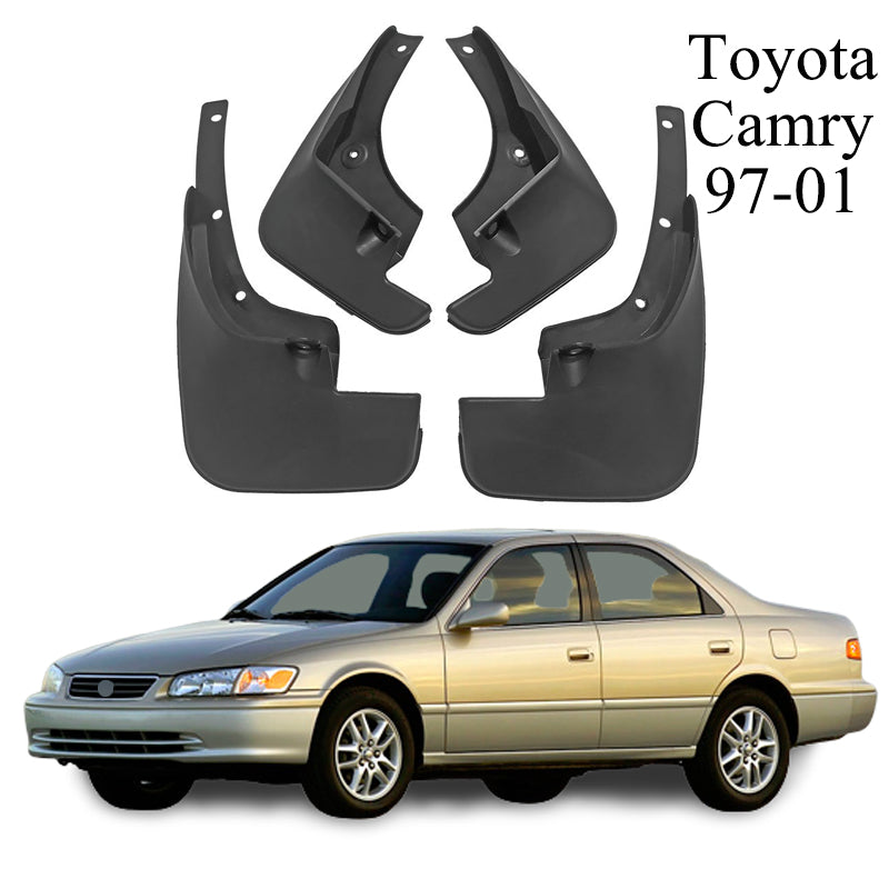 Mud Flaps for Toyota Camry 1997–2025 No-Drill Custom Fit All-Weather Front & Rear Splash Guards (4PCS)