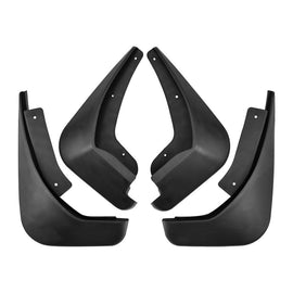 Mud Flaps for Ford Fiesta 2009–2017 No-Drill Custom Fit All-Weather Front & Rear Splash Guards (4PCS)